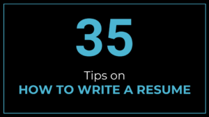 How To Write A Resume (35 Good Tips) - Thriveyard